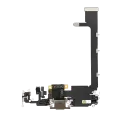 Charging Port Flex Cable With Board Compatible For iPhone 11 Pro Max (Premium) (Gold)