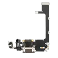 Charging Port Flex Cable With Board Compatible For iPhone 11 Pro (Premium) (Gold)