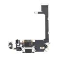 Charging Port Flex Cable With Board Compatible For iPhone 11 Pro (Premium) (Space Gray)