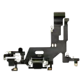 Charging Port Flex Cable Compatible For iPhone 11 (Premium) (Black)