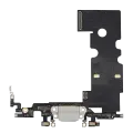 Charging Port Flex Cable Compatible For iPhone 8 (Aftermarket) (Silver)