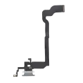 Charging Port Flex Cable Compatible For iPhone X (Aftermarket) (Silver)