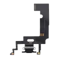 Charging Port Flex Cable Compatible For iPhone XR (Premium) (Black)