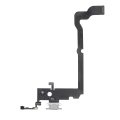Charging Port Flex Cable Compatible For iPhone XS Max (Premium) (Silver)