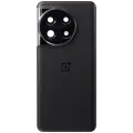 Back Cover Glass With Camera Lens Bracket Compatible For OnePlus 11 (Titan Black)