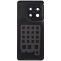 Back Cover Glass With Camera Lens Bracket Compatible For OnePlus 11 (Titan Black)