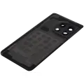 Back Cover Glass With Camera Lens Bracket Compatible For OnePlus 11 (Titan Black)