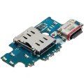 Charging Port Board With Sim Card Reader Compatible For Samsung Galaxy S25 Plus 5G (S936B) (International Version) (Premium)