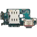Charging Port Board With Sim Card Reader Compatible For Samsung Galaxy S25 5G (S931R) (International Version) (Premium)