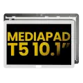 LCD Assembly Without Frame Compatible For Huawei MediaPad T5 10.1" (LTE Version) (Refurbished) (White)