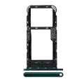 Dual Sim Card Tray Compatible For Motorola One Fusion (XT2073 / 2020) (Emerald Green)