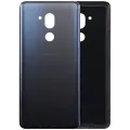 Back Cover Glass With Adhesive Pre-Installed Compatible For LG G7 One (New Aurora Black)