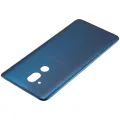 Back Cover Glass With Adhesive Pre-Installed Compatible For LG G7 One (New Moroccan Blue)