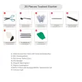 20 Pieces Toolset Starter (Wrepair)
