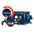 Charging Port Board With Sim Card Reader Compatible For Samsung Galaxy S21 5G (G991B) (International Version) (Premium)