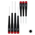7 Piece Precision Hex Screwdrivers Set - Metric (26390) (Wiha)
