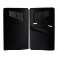 Console Shell Compatible For PlayStation 5 Slim (Black) (2 Piece Set)