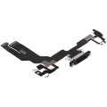Charging Port Flex Cable Compatible For iPhone 16e (Premium) (Black)