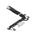 Charging Port Flex Cable Compatible For iPhone 16 (Aftermarket Plus) (White)