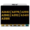 LCD Panel Only Compatible For MacBook Pro 14" (A2442 / A2779 / A2918 / A2992 / A3112 / A3401 / A3185) (Compatible With All Years) (Premium)