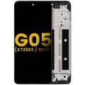 LCD Assembly With Frame Compatible For Motorola Moto G05 (XT2523 /2025) (Refurbished) (All Colors)