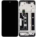 LCD Assembly With Frame Compatible For Motorola Moto G15 (XT2521-3 /2025) / G15 Power (XT2521-5 /2025) (Refurbished) (All Colors)