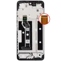 LCD Assembly With Frame Compatible For Motorola Moto G15 (XT2521-3 /2025) / G15 Power (XT2521-5 /2025) (Refurbished) (All Colors)