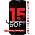 OLED Assembly Compatible For iPhone 15 (Aftermarket Pro: XO7 Soft)
