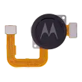Fingerprint Reader With Flex Cable Compatible For Motorola Moto G Power / G8 Power (XT2041 / 2020)  (Genuine OEM) (Smoke Black) 