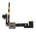Headphone Jack And Sim Card Holder Flex Cable Compatible For iPad 2 (3G)