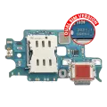 Charging Port Board With Sim Card Reader Compatible For Samsung Galaxy S22 5G (S9010) (Dual Sim Version) (Premium)