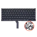 Keyboard W/ Backlight & Screws (US English) Compatible For MacBook Air 13" (A1466) / (A1369 / Mid 2011) 