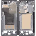 Mid-Frame Housing Compatible For Samsung Galaxy S25 Ultra (US & International Version) (Titanium Jet Black)