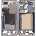 Mid-Frame Housing Compatible For Samsung Galaxy S25 Ultra (US & International Version) (Titanium Pink Gold)