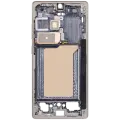 Mid-Frame Housing Compatible For Samsung Galaxy S25 Ultra (US & International Version) (Titanium Pink Gold)