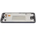 OLED Assembly With Frame Compatible For Samsung Galaxy A36 5G (A366 / 2025) (Refurbished) (Black)