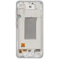 OLED Assembly With Frame Compatible For Samsung Galaxy A36 5G (A366 / 2025) (Refurbished) (White)