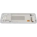 OLED Assembly With Frame Compatible For Samsung Galaxy A36 5G (A366 / 2025) (Refurbished) (White)