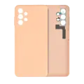 Back Cover Glass Compatible For Samsung Galaxy A13 4G  (A135 / 2022) (Service Pack) (Peach)