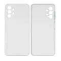 Back Cover Glass  Compatible For Samsung Galaxy A13 4G (A135 / 2022) (Service Pack) (White)