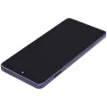 LCD Assembly With Frame Compatible For Motorola Moto G Power 5G (XT2515 / 2025) (Refurbished) (Slate Gray)