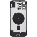 Back Glass With Steel Plate With MagSafe Magnet Pre-Installed Compatible For iPhone 16 Pro Max (Service Pack) (White Titanium) 