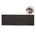 Keyboard W/ Backlight & Screws Compatible For MacBook Pro 13" (A1989 / Late 2018 / Early 2019) / Pro 15" Touch Bar (A1990 / Late 2018 / Early 2019) (UK English)