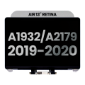 Complete LCD Display Assembly Compatible For MacBook Air 13" Retina (A1932 / Mid 2019) (A2179 / Early 2020) (Used OEM Pull: Grade A) (Space Gray)