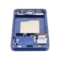 Mid-Frame Housing Compatible For Samsung Galaxy S25 5G (US & International Version) (Navy)