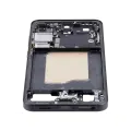 Mid-Frame Housing Compatible For Samsung Galaxy S25 5G (US & International Version) (Blue Black)