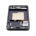 Mid-Frame Housing Compatible For Samsung Galaxy S25 5G (US & International Version) (Blue Black)