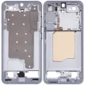 Mid-Frame Housing Compatible For Samsung Galaxy S25 5G (US & International Version) (Icy Blue)