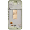 OLED Assembly With Frame Compatible For Samsung Galaxy A54 5G (A546 / 2023) (US & International Version) (Refurbished) (Lime)