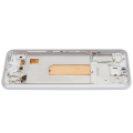 OLED Assembly With Frame Compatible For Samsung Galaxy A54 5G (A546 / 2023) (US & International Version) (Refurbished) (White)